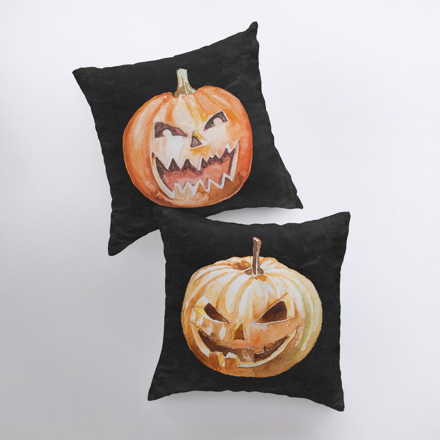 Jack O Lantern Pillow Cover | Fall Décor | Halloween Pillows |