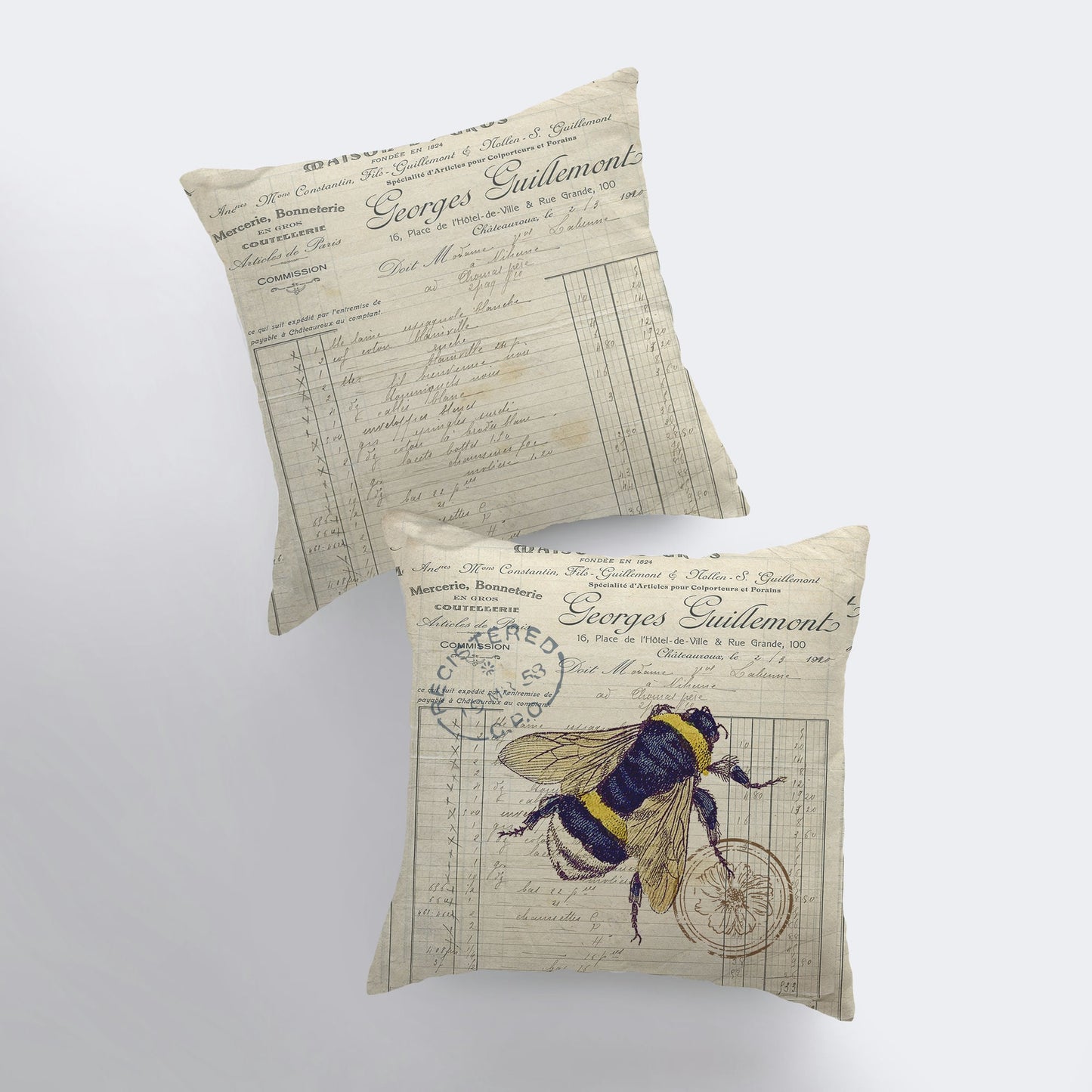 Bee | Honey Bee | Pillow Cover | Pillow | Farmhouse Decor | Home Décor