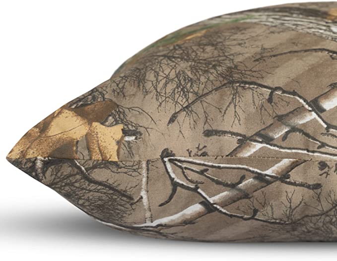 RealTree - Xtra Camo Farmhouse - Filled Cabin Rustic Square Pillow